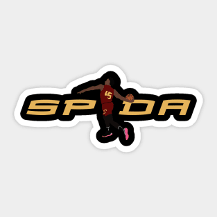 Donovan Mitchell - "Spida" Cavs Sticker